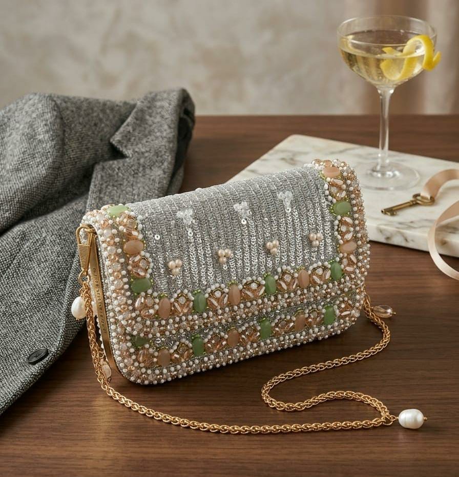 VRPS Flap Bag | Handcrafted Ethnic Bag | SWIS-5671