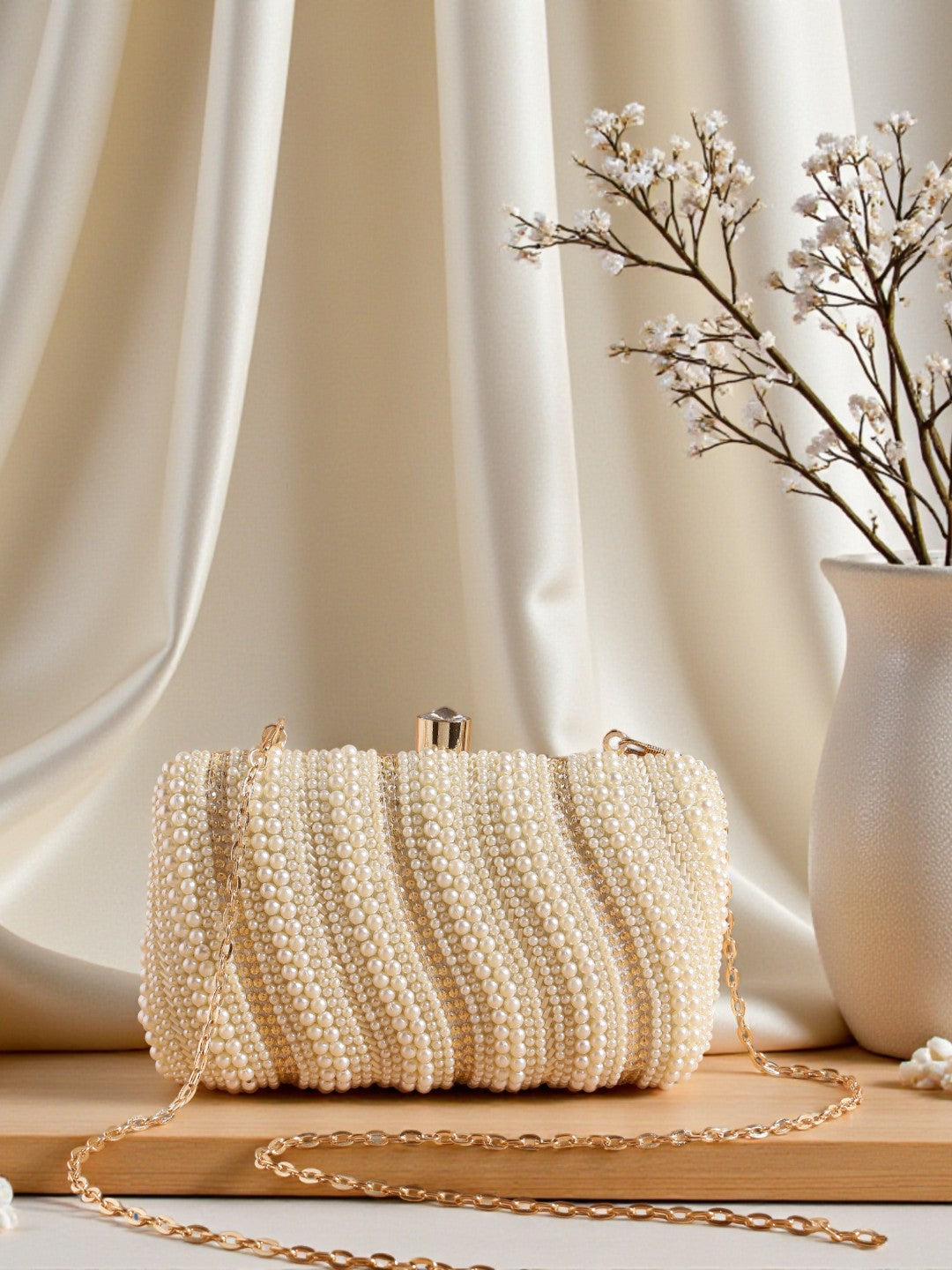VRPS Embroidered Clutch | Handcrafted Ethnic Bag | SWIS-569