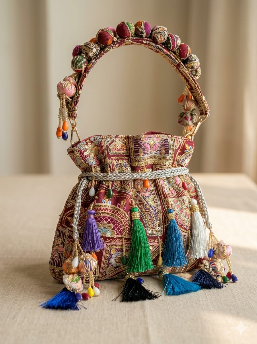 VRPS Potli Bag | Handcrafted Ethnic Bag | SWIS-5722