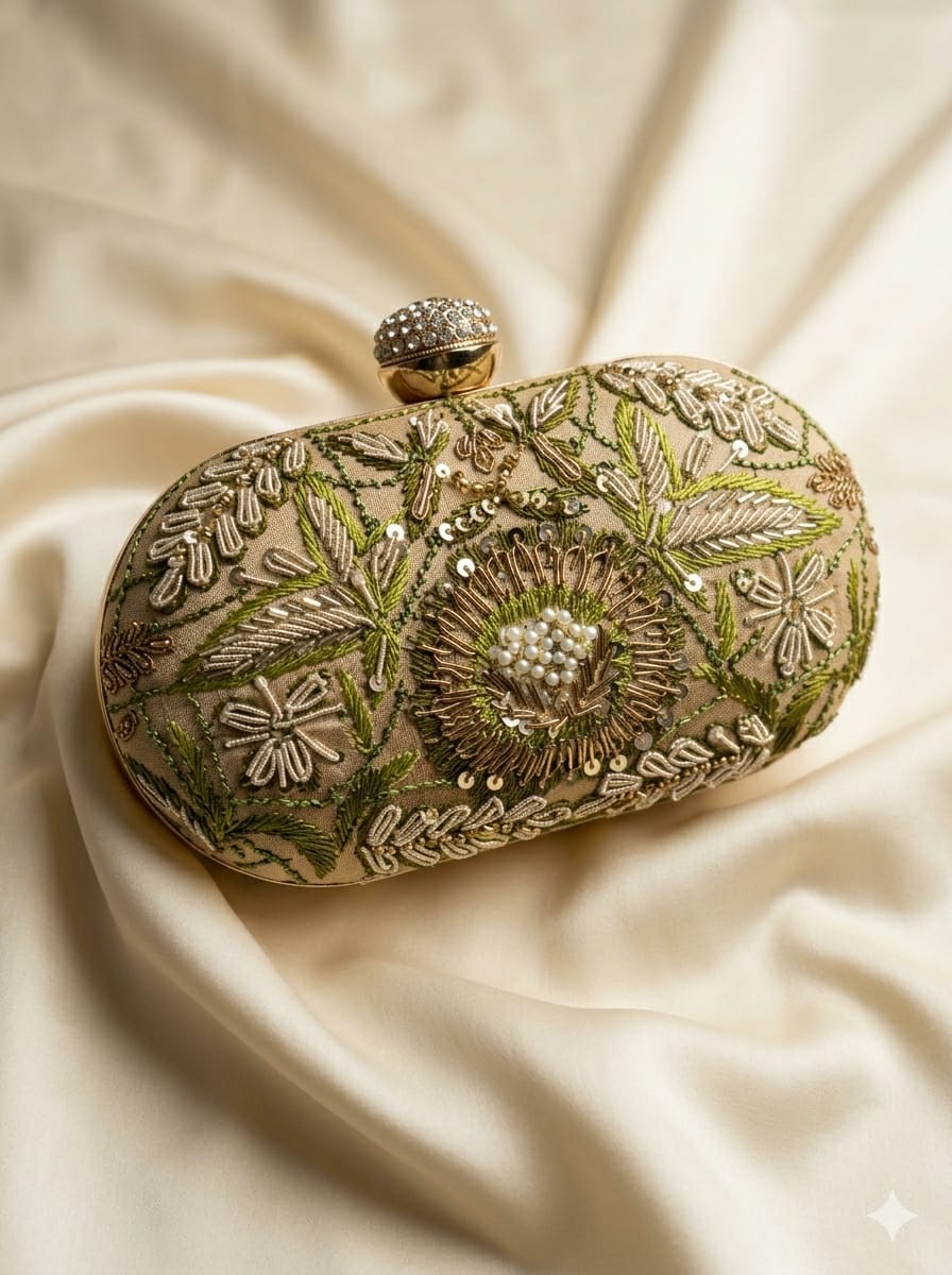 EMBROIDERED CLUTCHES - SWIS-5730