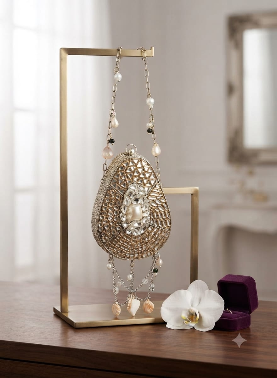 METAL CLUTCH - SWIS-5759