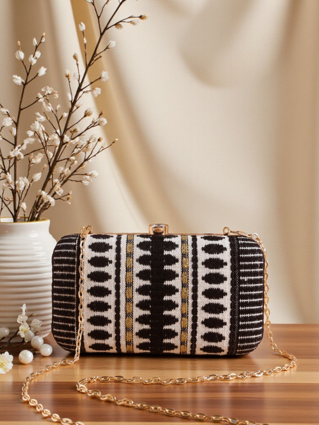 VRPS Classic Clutch | Handcrafted Ethnic Bag | SWIS-576