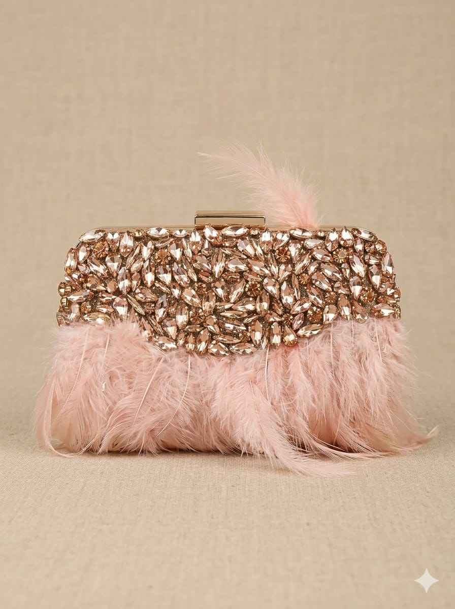 Idika Embroidered Clutch - SWIS-5770