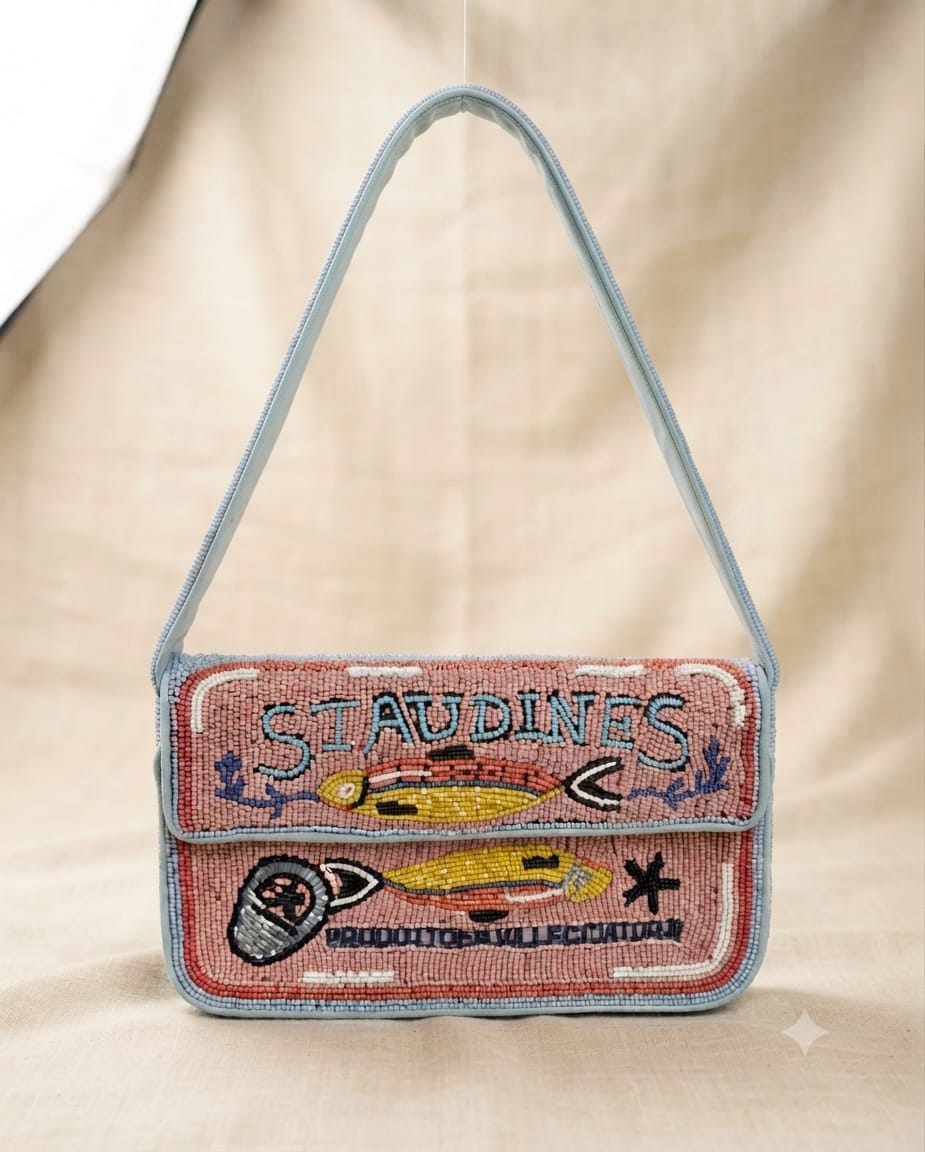 Abha Beaded Clutch - SWIS-5797