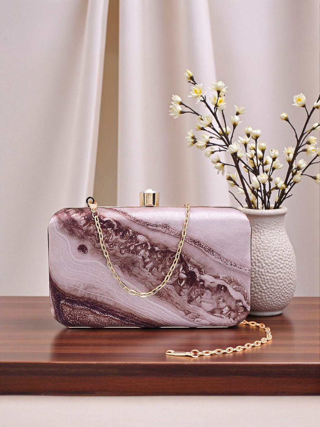 VRPS Printed Clutch | Handcrafted Ethnic Bag | SWIS-584