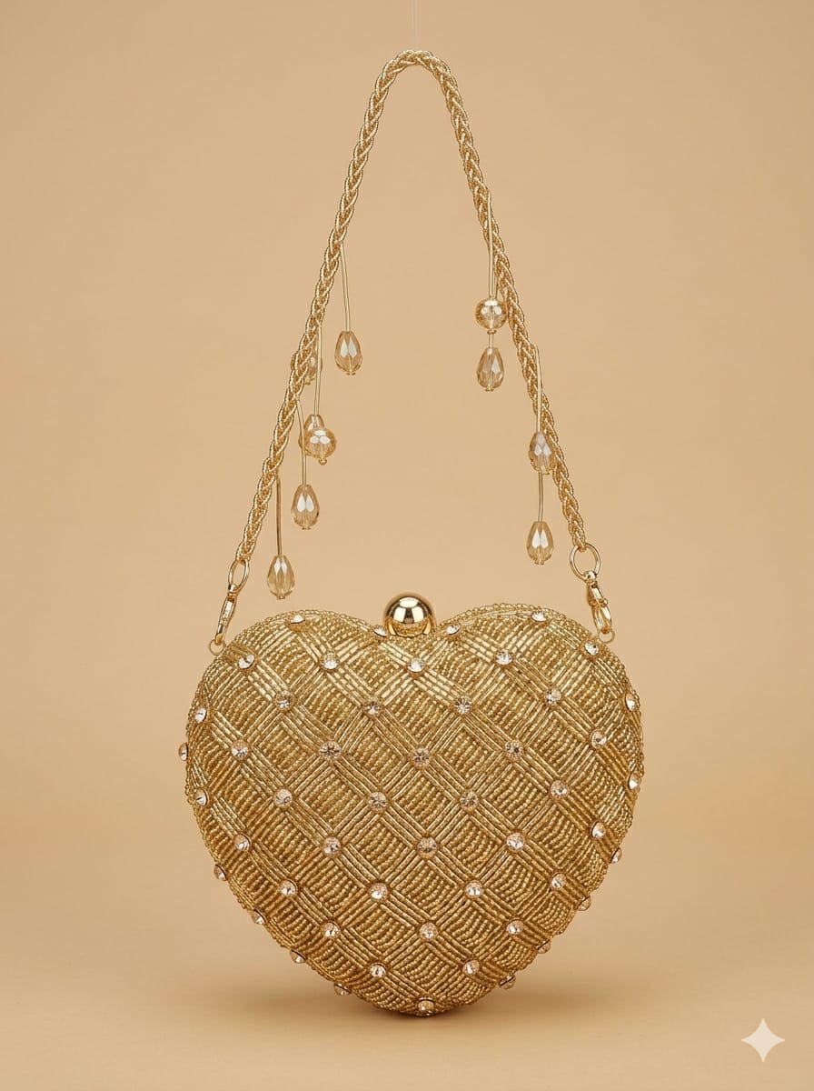 Akshara Embroidered Clutch - SWIS-5867