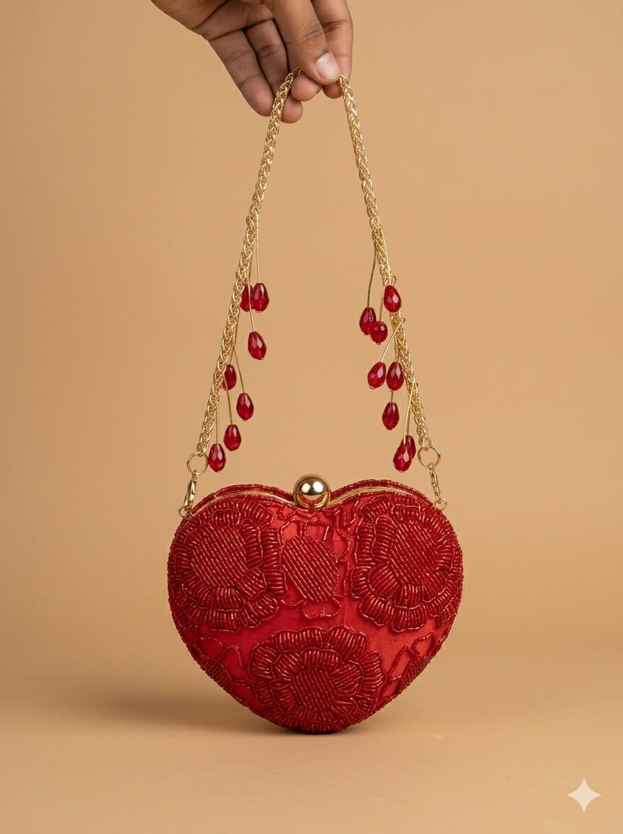 Alankrita Embroidered Clutch - SWIS-5868