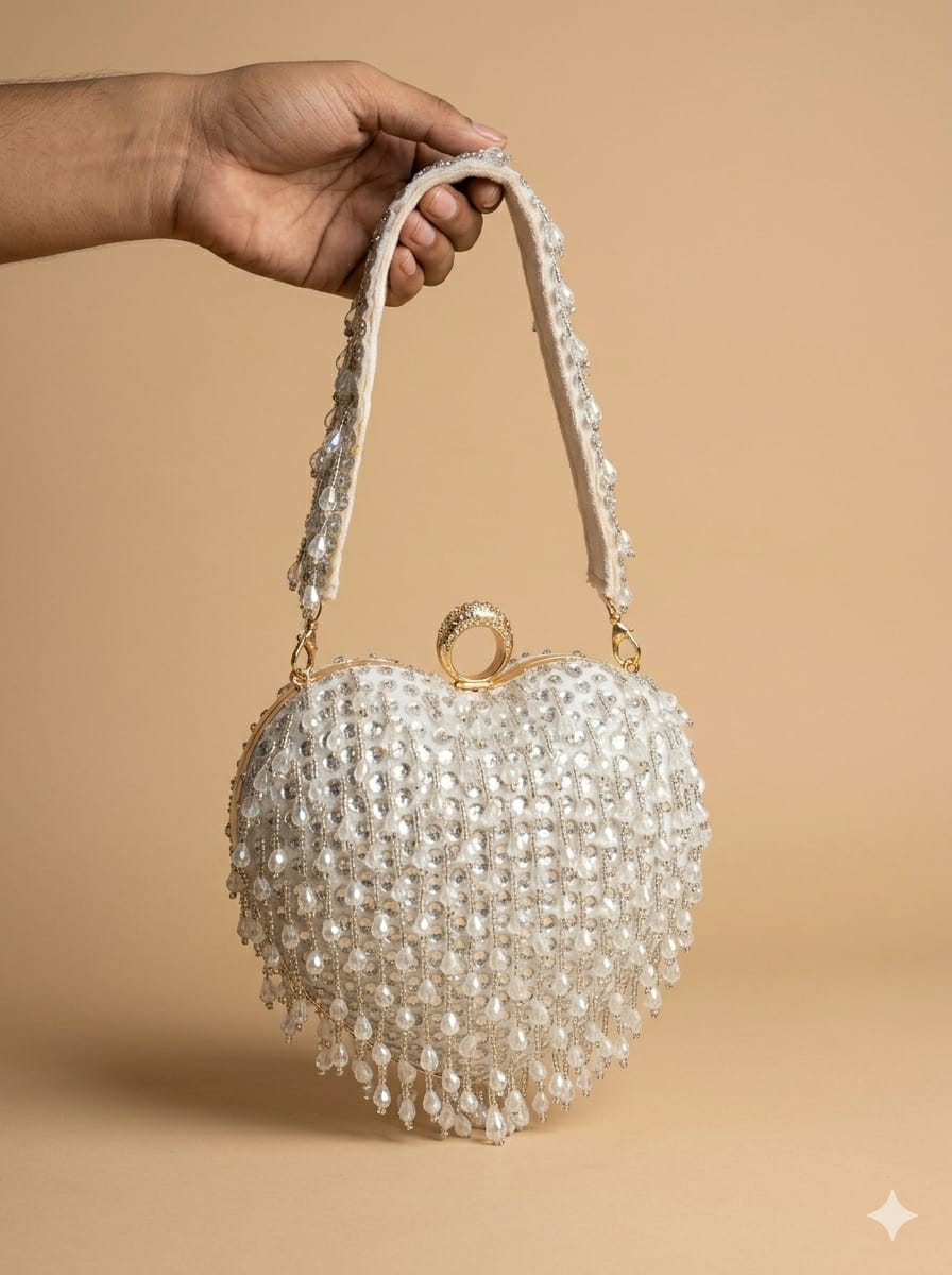Anika Embroidered Clutch - SWIS-5873