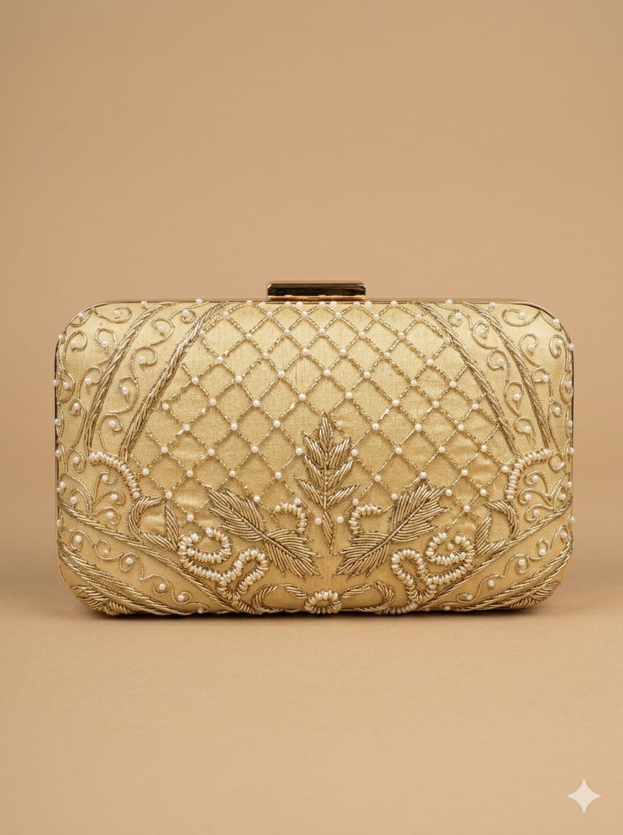 Chhavi Embroidered Clutch - SWIS-5880