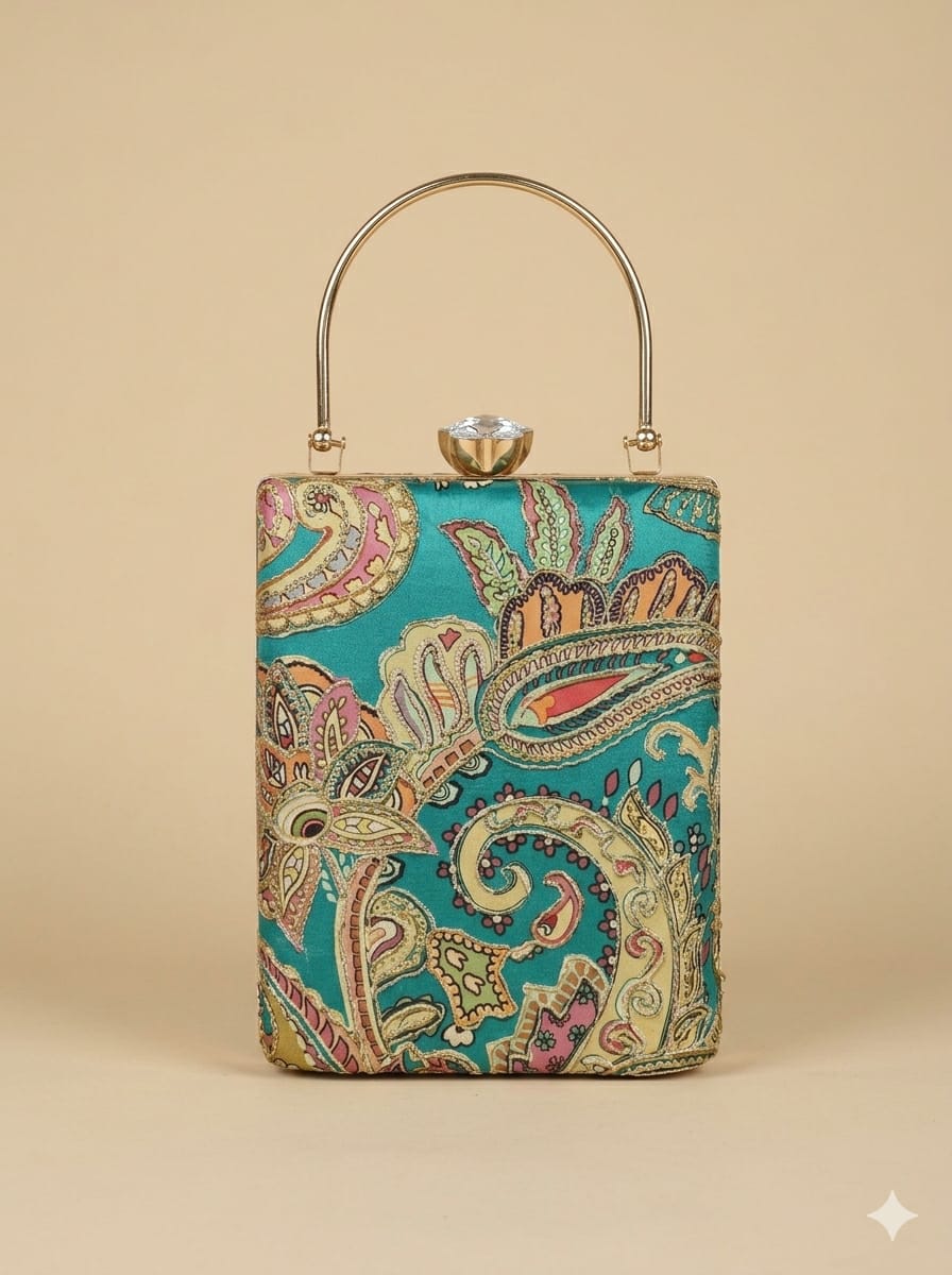 Naira Classic Clutch - SWIS-5917