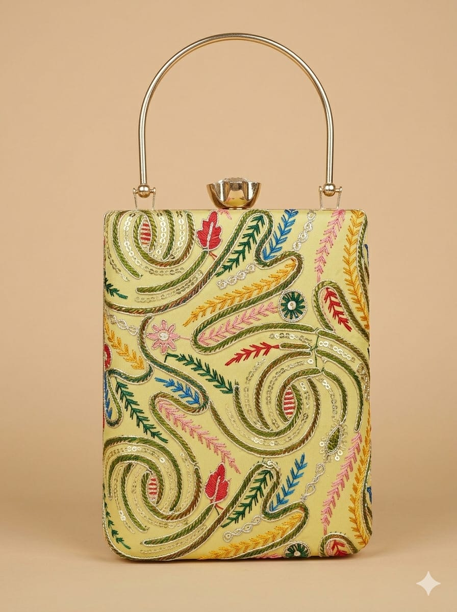 Nayantara Classic Clutch - SWIS-5919