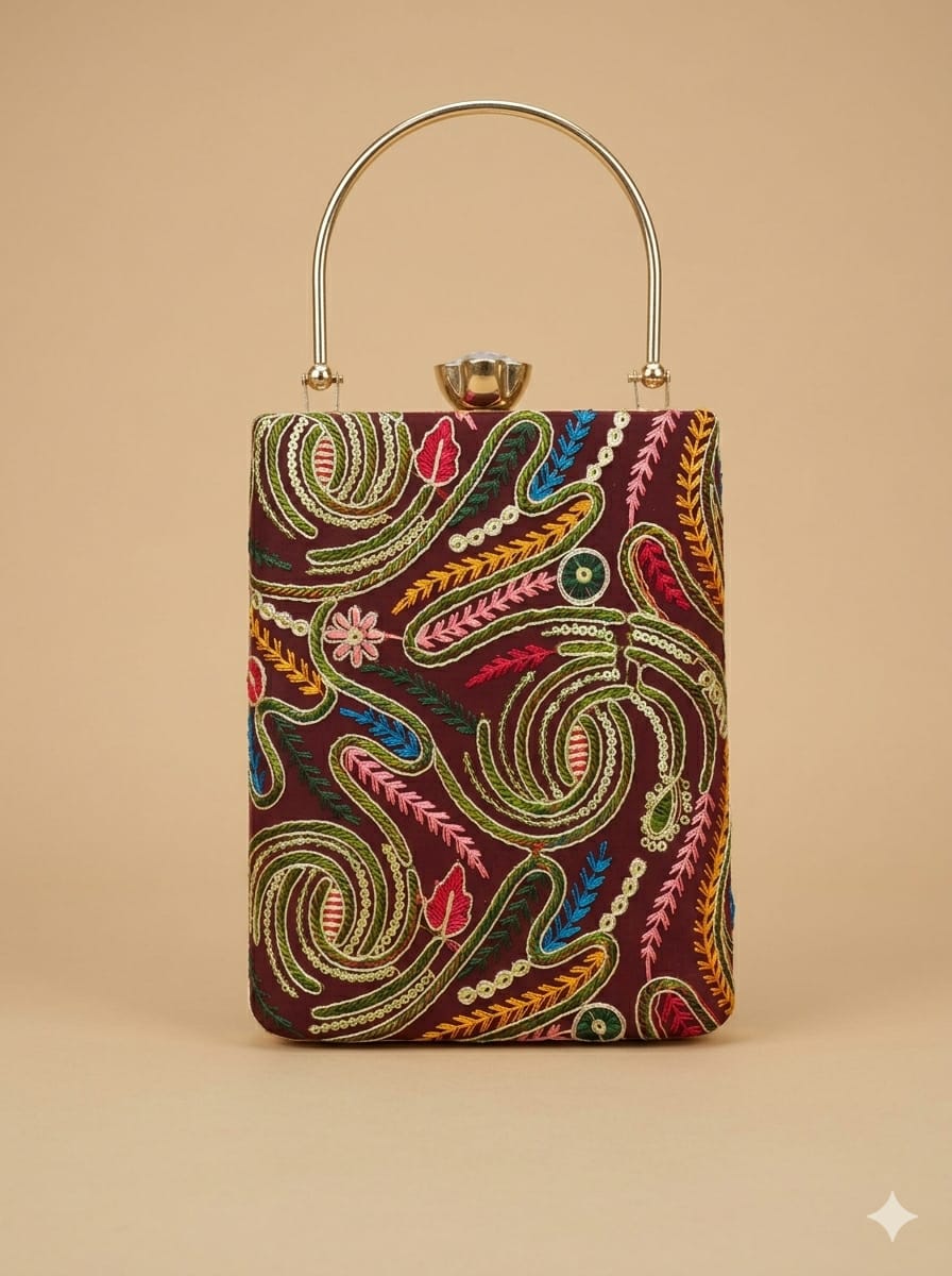 Parina Classic Clutch - SWIS-5928