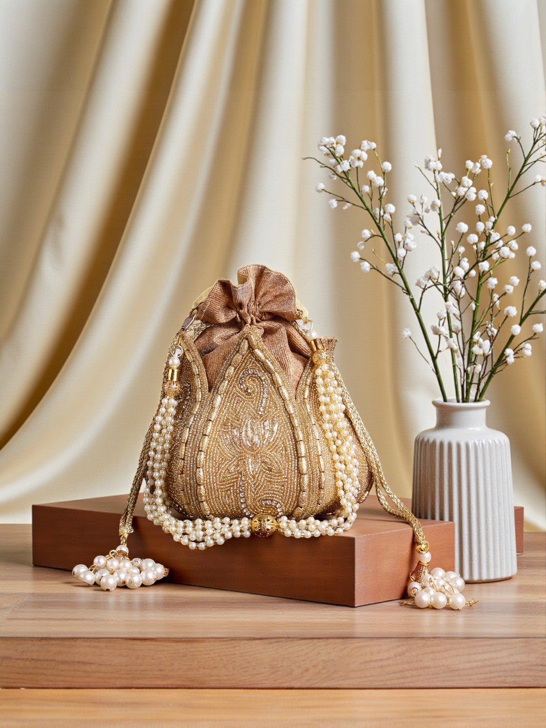 VRPS Lotus Potli | Handcrafted Ethnic Bag | SWIS-600