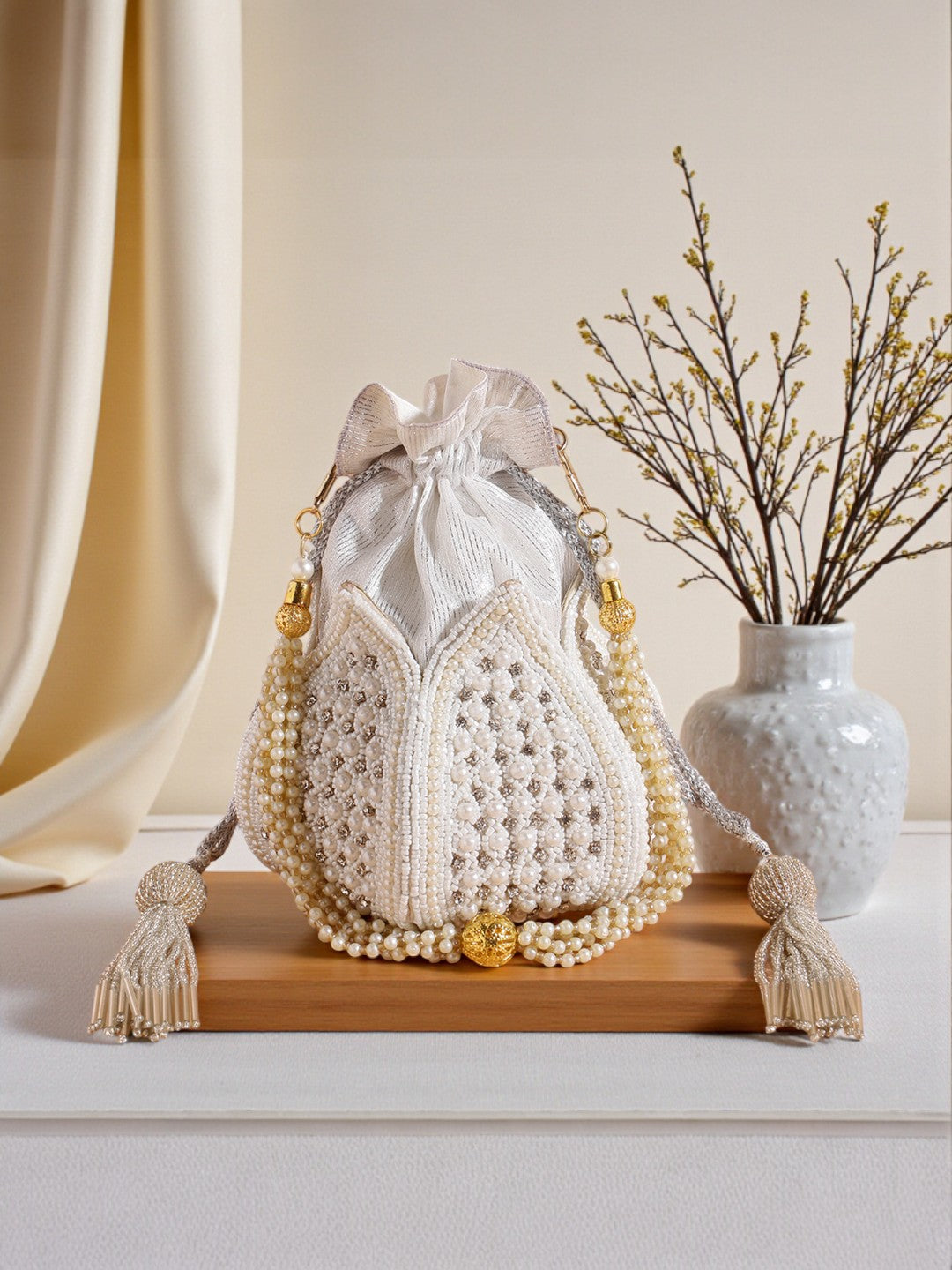 VRPS Lotus Potli | Handcrafted Ethnic Bag | SWIS-601