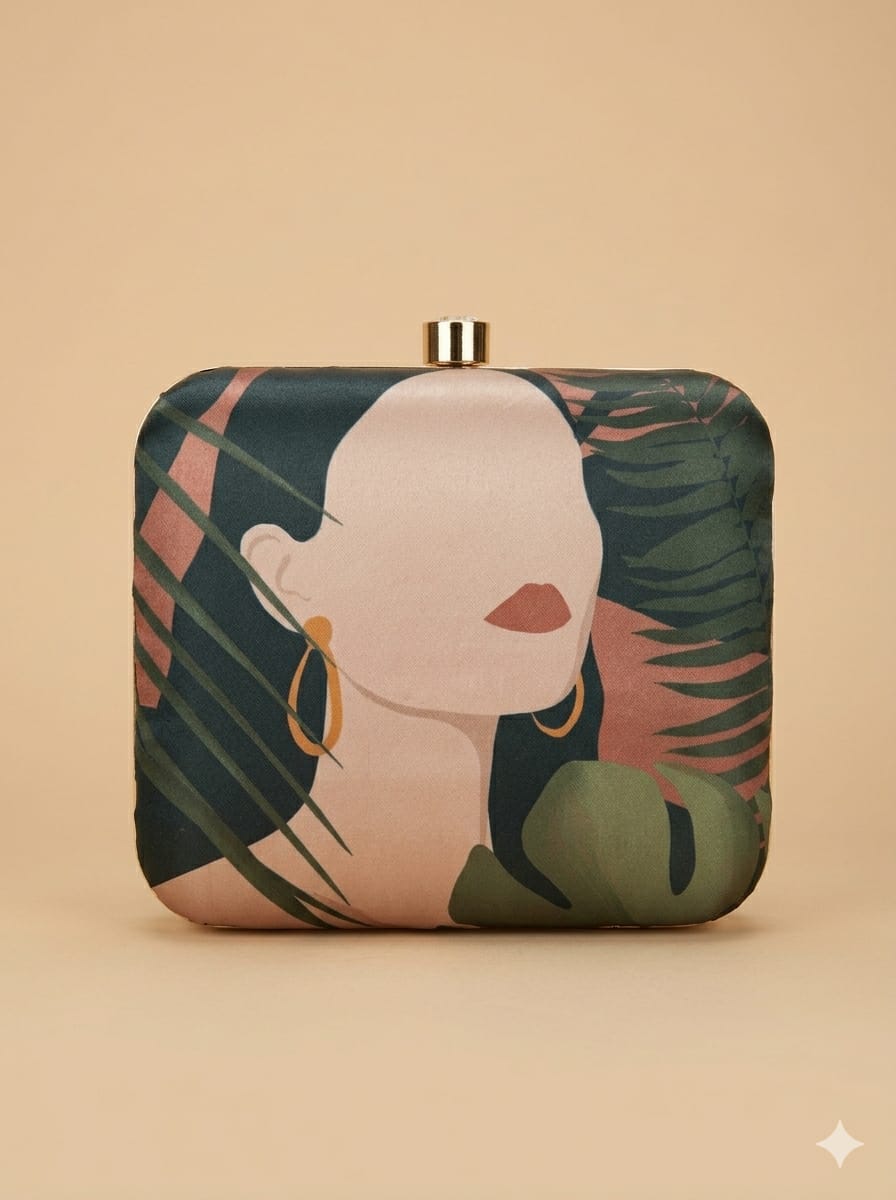 Yashvi Printed Clutch - SWIS-6033