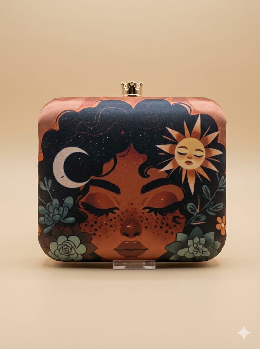 Zara Printed Clutch - SWIS-6034