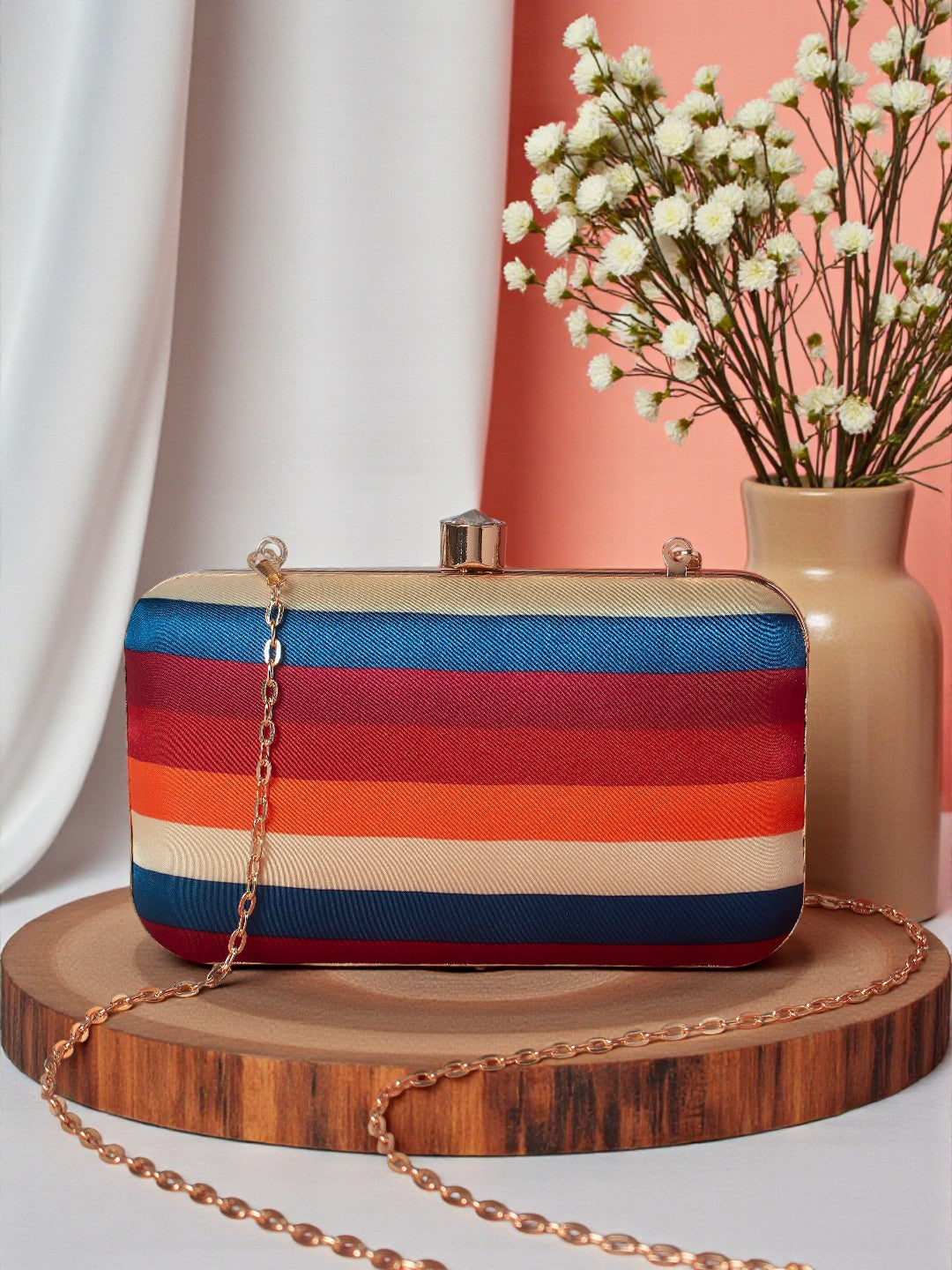 VRPS Printed Clutch | Handcrafted Ethnic Bag | SWIS-608
