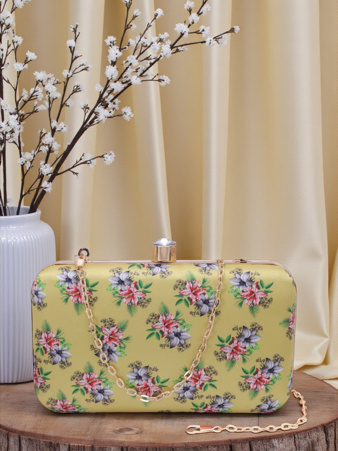 VRPS Printed Clutch | Handcrafted Ethnic Bag | SWIS-610