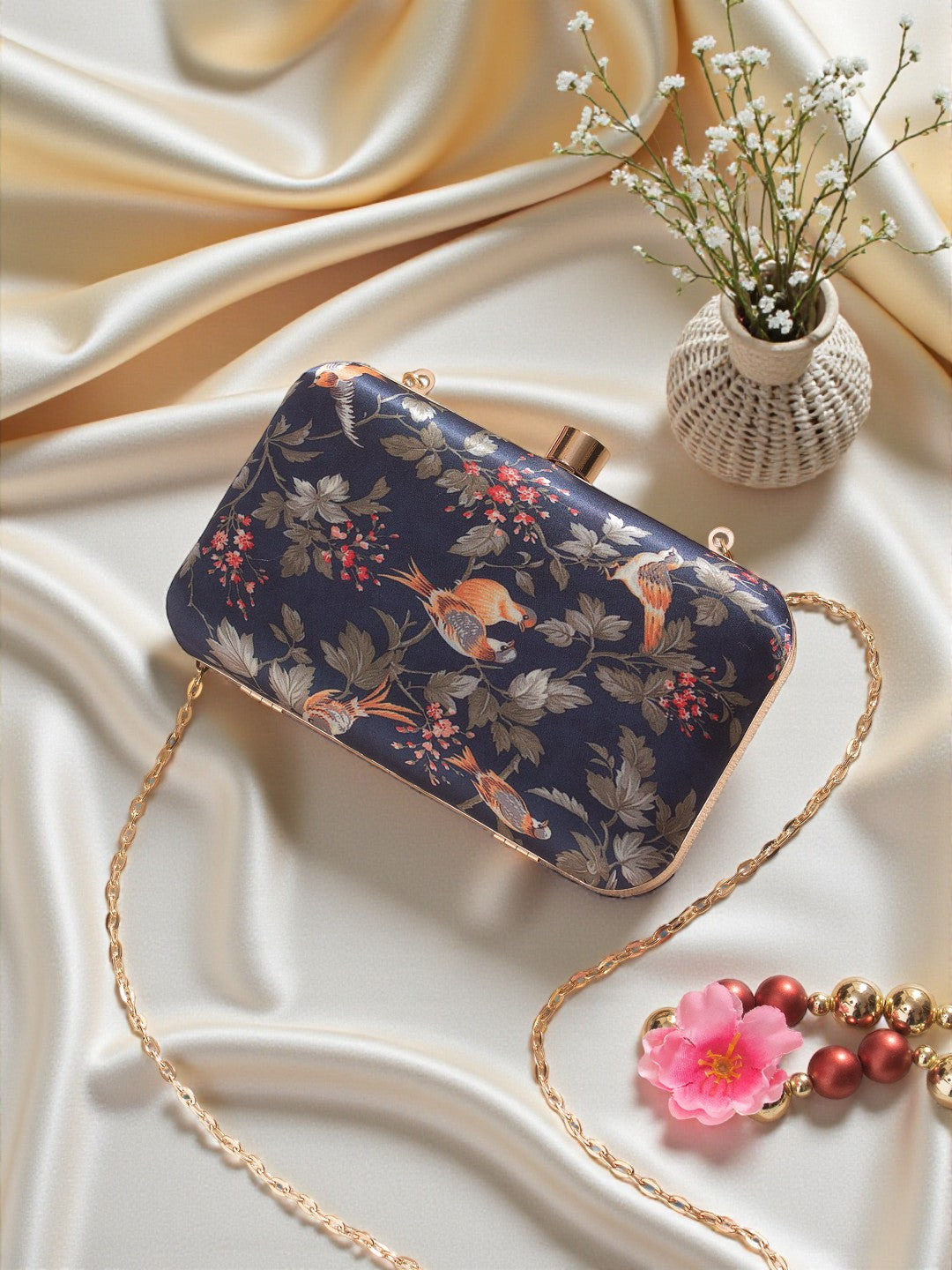 VRPS Printed Clutch | Handcrafted Ethnic Bag | SWIS-615