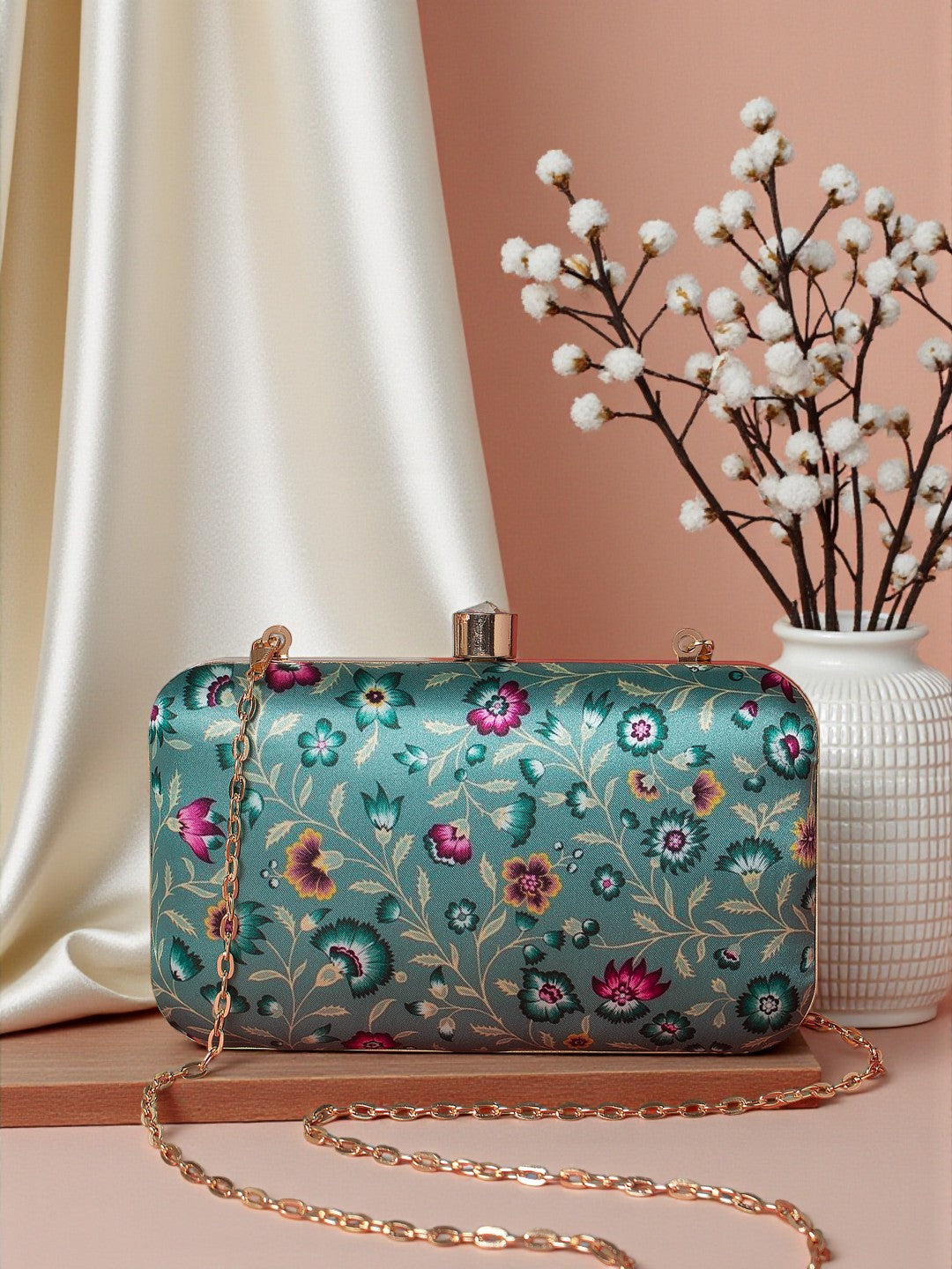 VRPS Printed Clutch | Handcrafted Ethnic Bag | SWIS-624