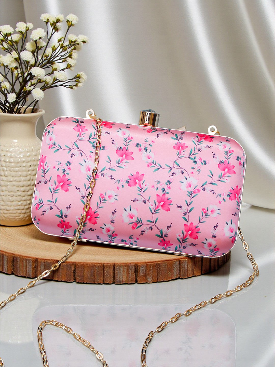 VRPS Printed Clutch | Handcrafted Ethnic Bag | SWIS-644