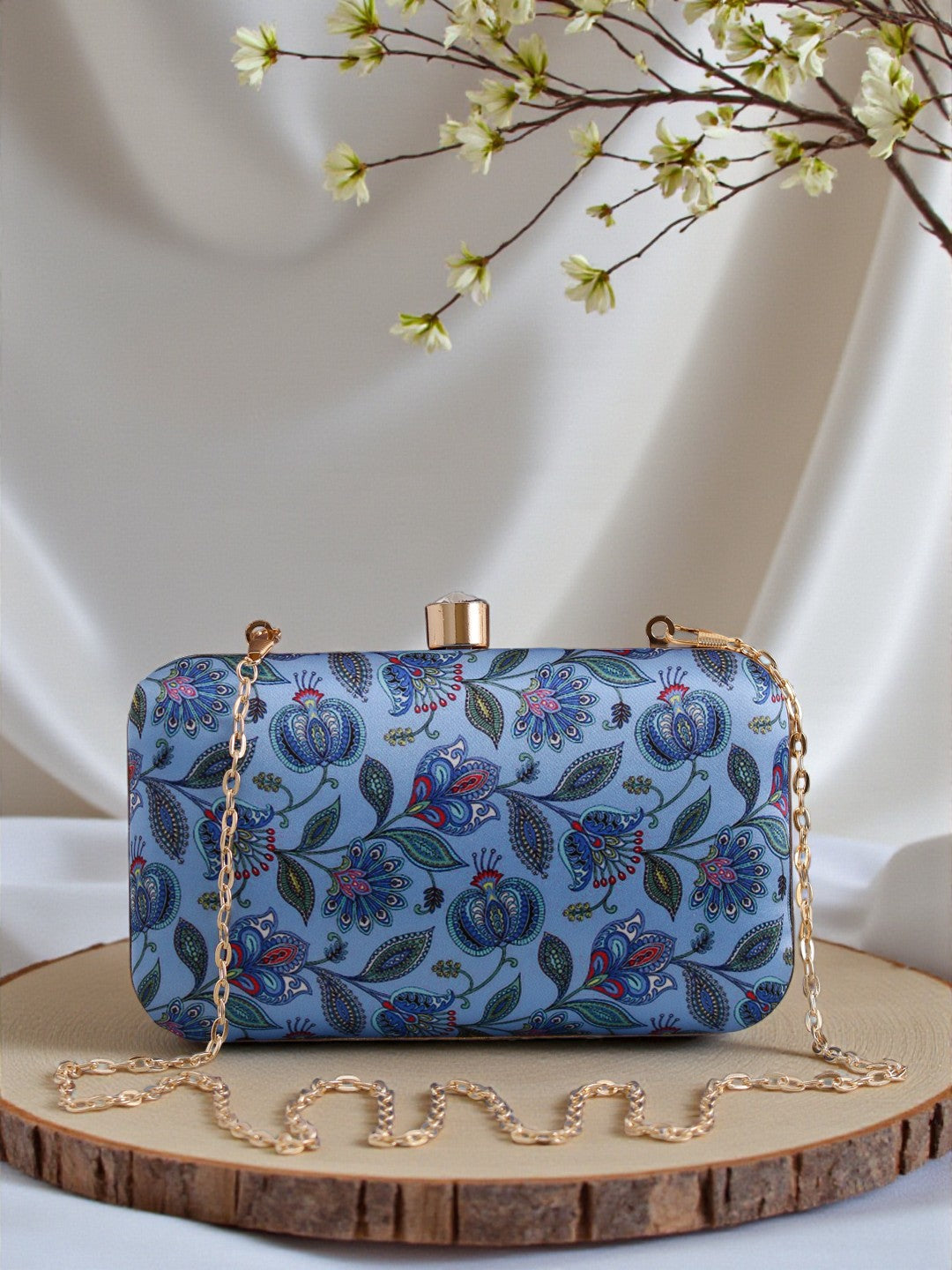 VRPS Printed Clutch | Handcrafted Ethnic Bag | SWIS-661