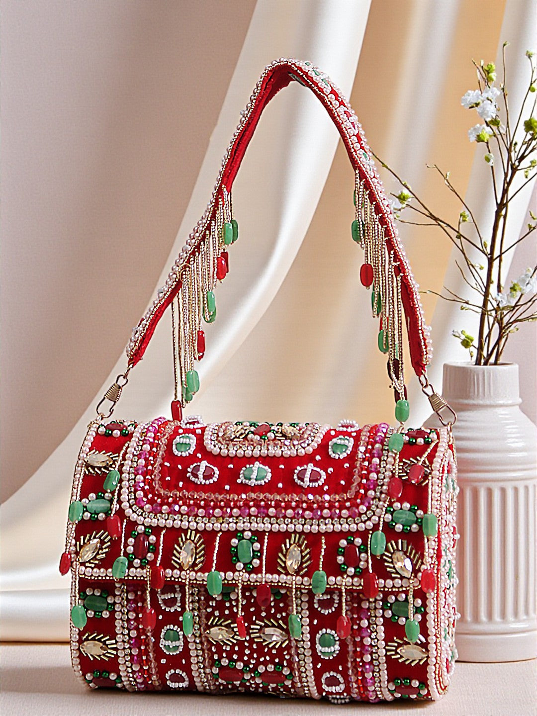 VRPS Flap Bag | Handcrafted Ethnic Bag | SWIS-664