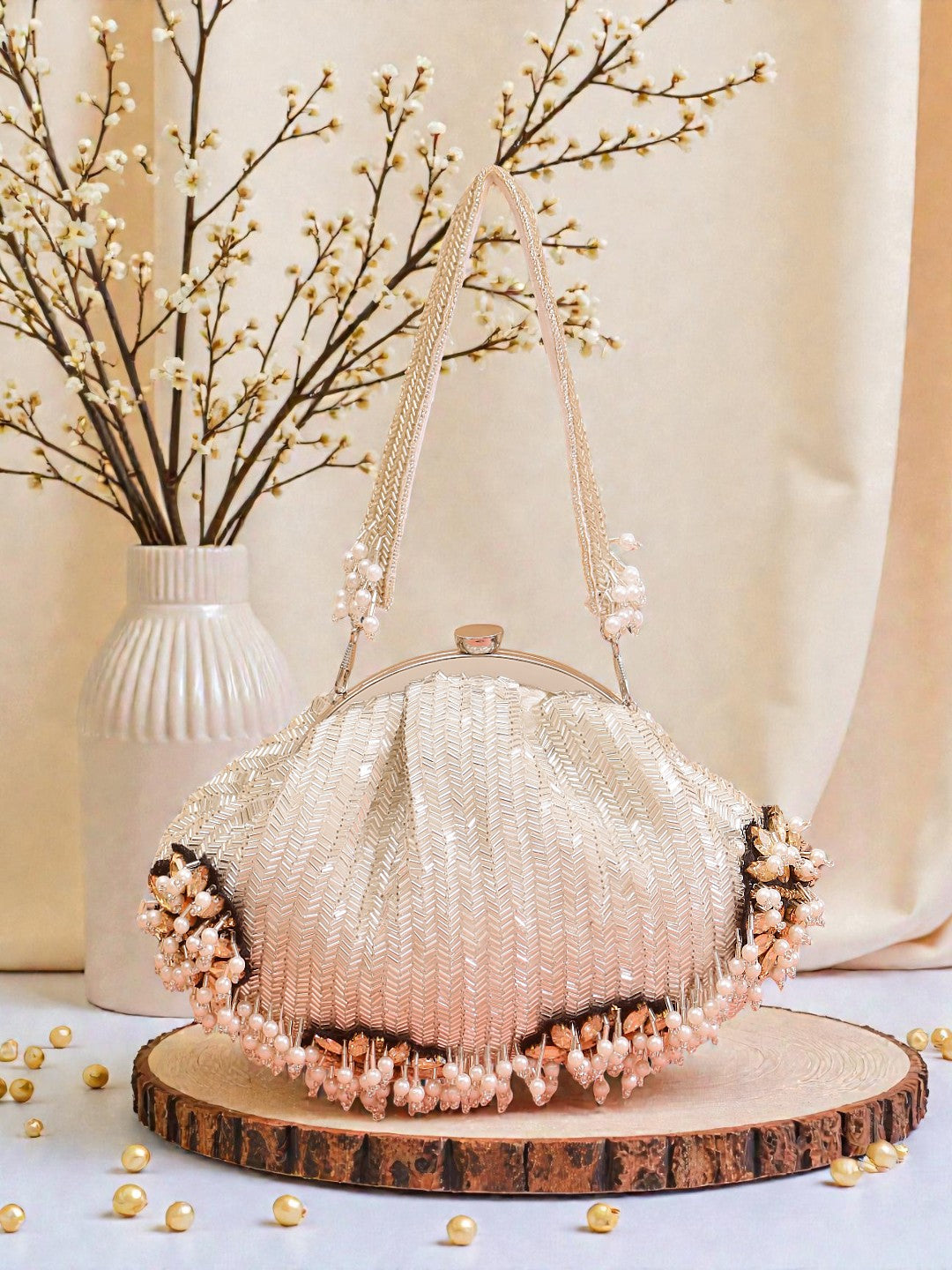 Handcrafted Batua Bag SWIS-701 | VRPS Handicrafts | Indian Ethnic Bag