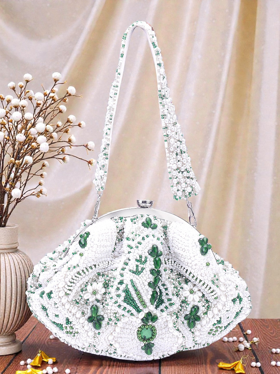 Handcrafted Batua Bag SWIS-702 | VRPS Handicrafts | Indian Ethnic Bag