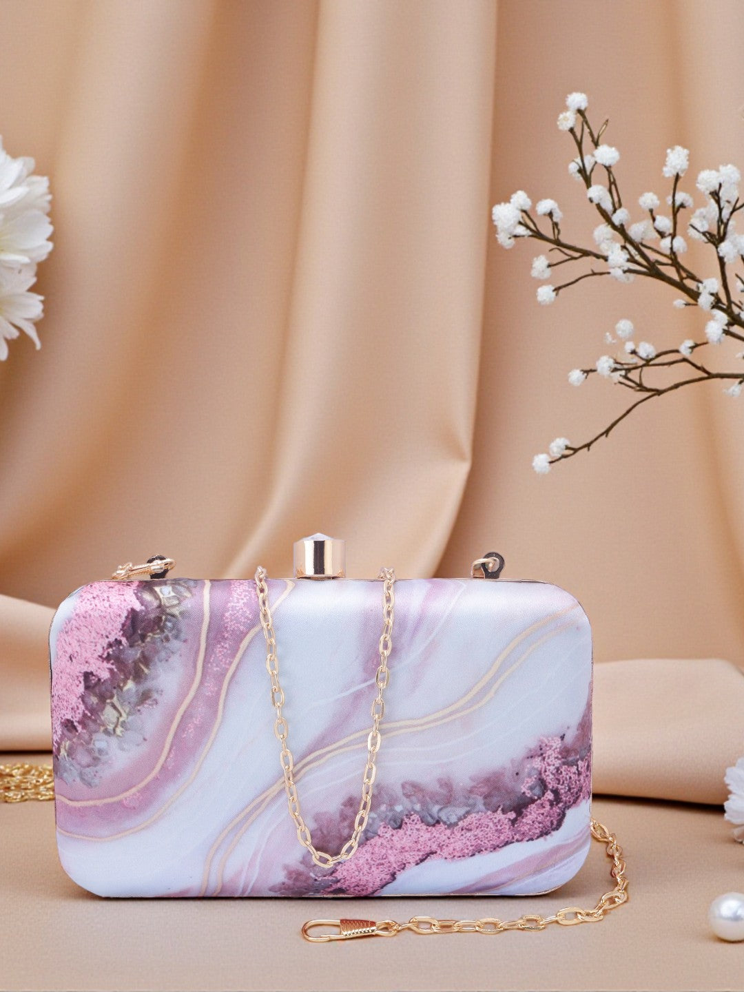 VRPS Printed Clutch | Handcrafted Ethnic Bag | SWIS-744