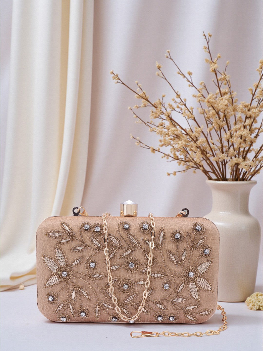 VRPS Embroidered Clutch | Handcrafted Ethnic Bag | SWIS-753