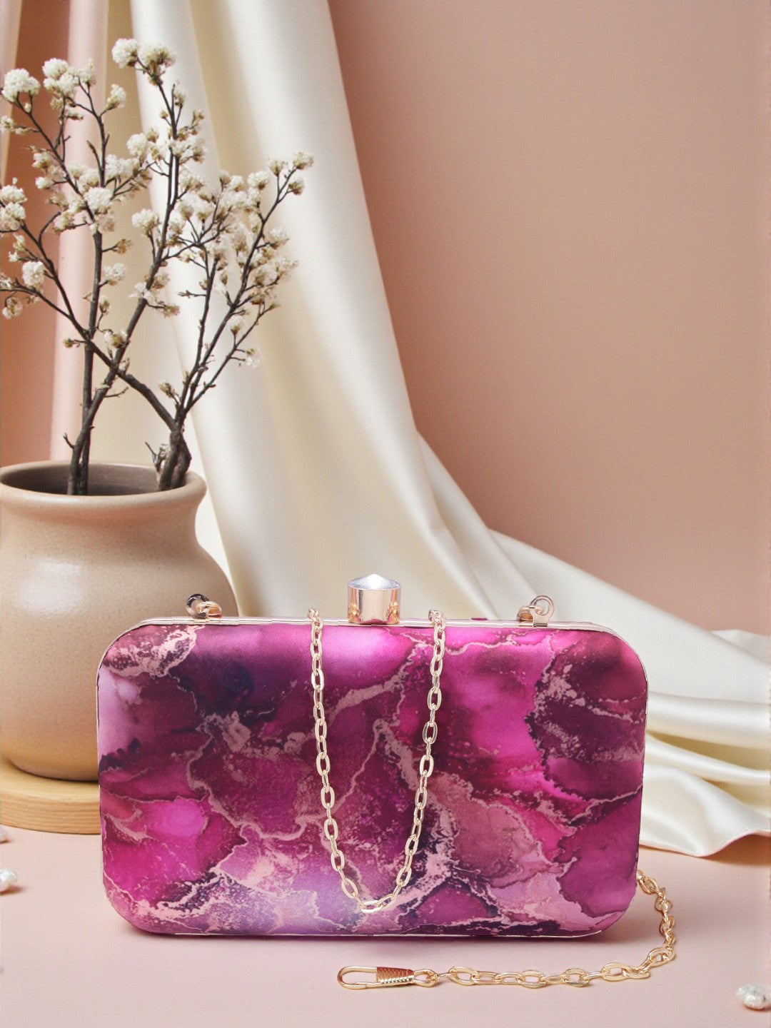 VRPS Printed Clutch | Handcrafted Ethnic Bag | SWIS-755