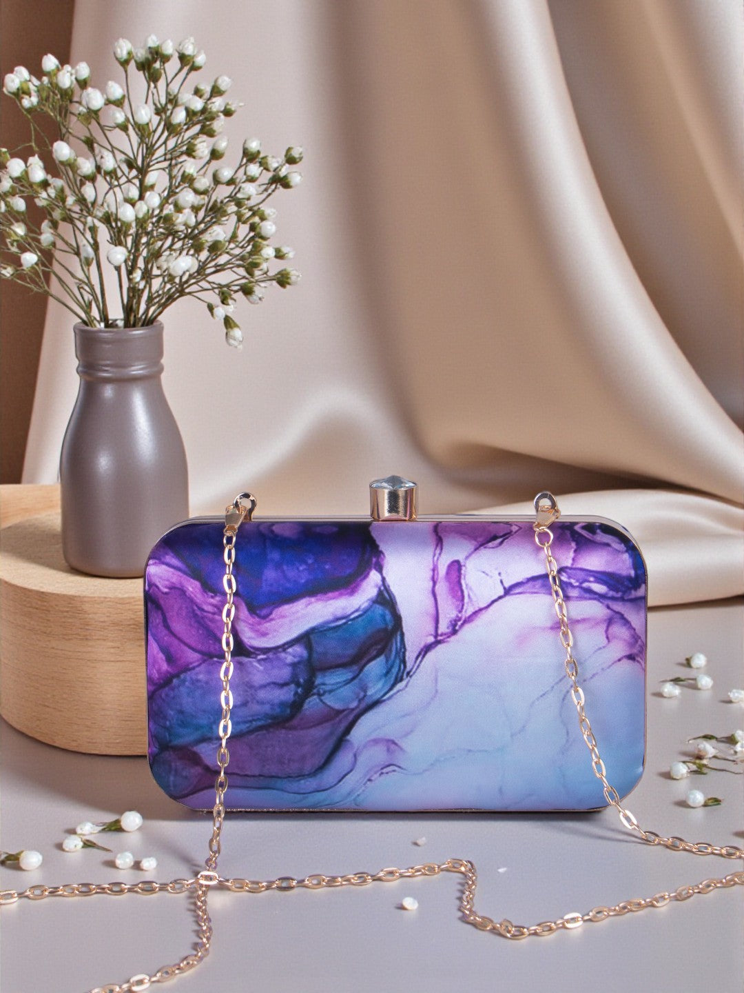 VRPS Printed Clutch | Handcrafted Ethnic Bag | SWIS-764