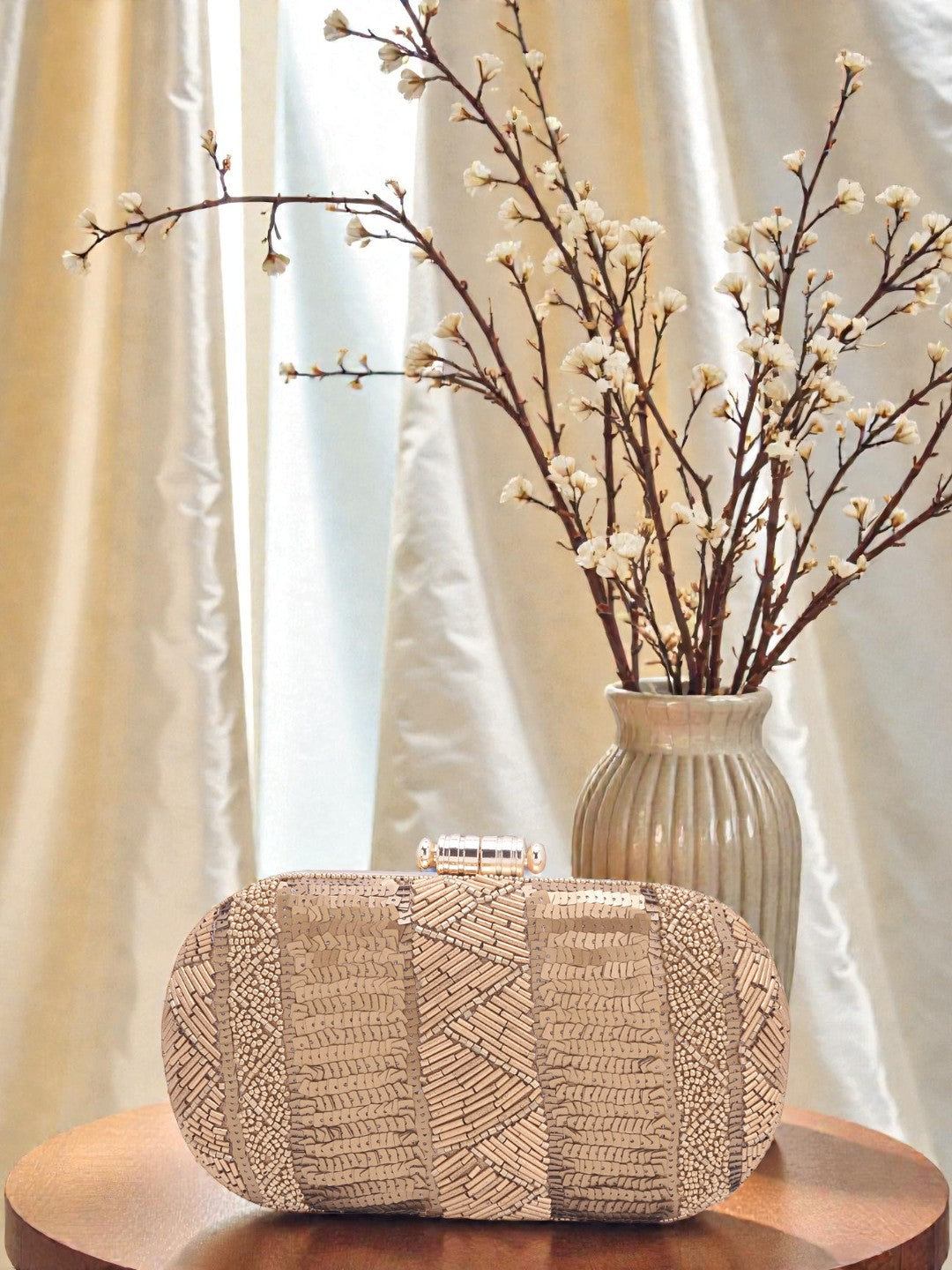 VRPS Embroidered Clutch | Handcrafted Ethnic Bag | SWIS-802
