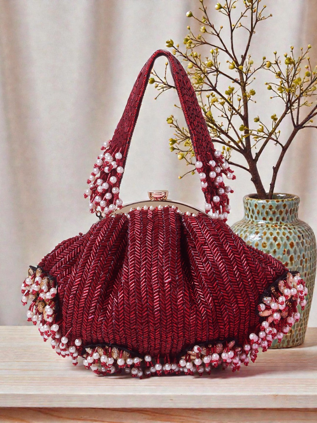 Handcrafted Batua Bag SWIS-833 | VRPS Handicrafts | Indian Ethnic Bag