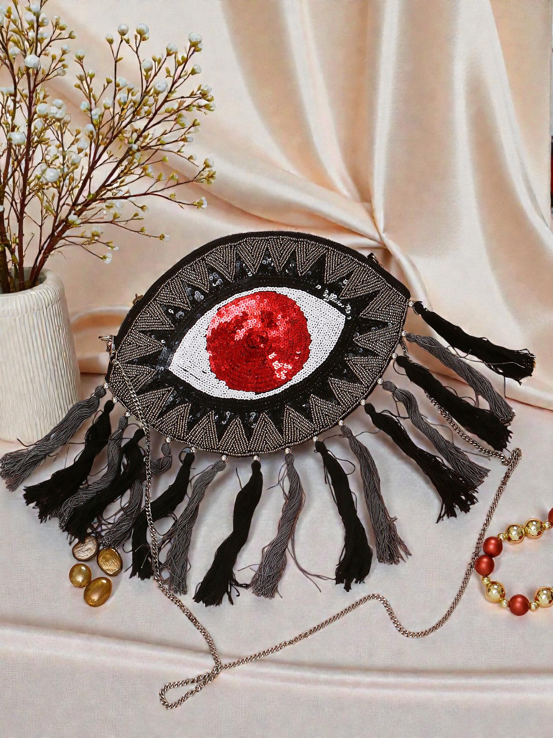 Handcrafted Banjara Boho Bag SWIS-853 | VRPS Handicrafts | Indian Ethnic Bag