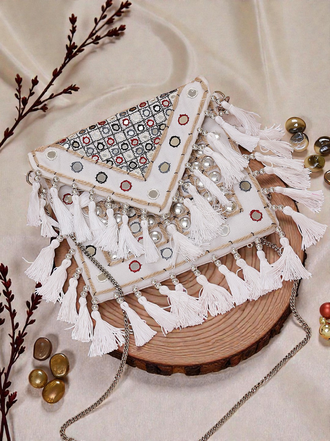 Handcrafted Banjara Boho Bag SWIS-854 | VRPS Handicrafts | Indian Ethnic Bag