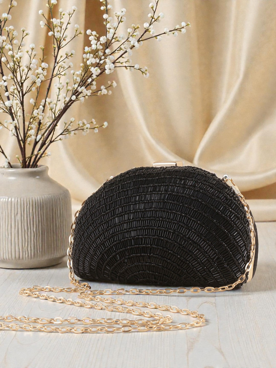 VRPS Embroidered Clutch | Handcrafted Ethnic Bag | SWIS-862