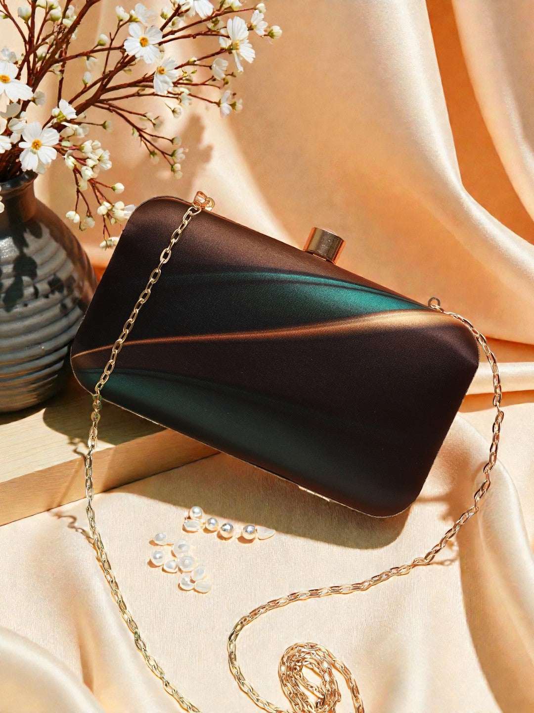 VRPS Printed Clutch | Handcrafted Ethnic Bag | SWIS-913