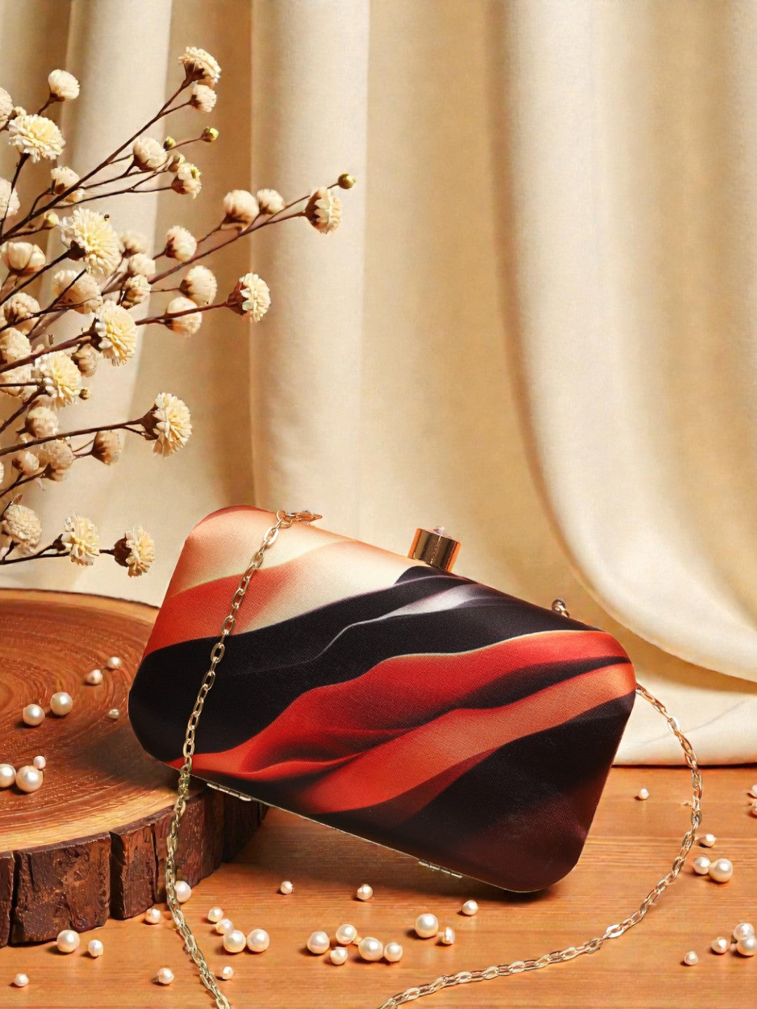 VRPS Printed Clutch | Handcrafted Ethnic Bag | SWIS-914