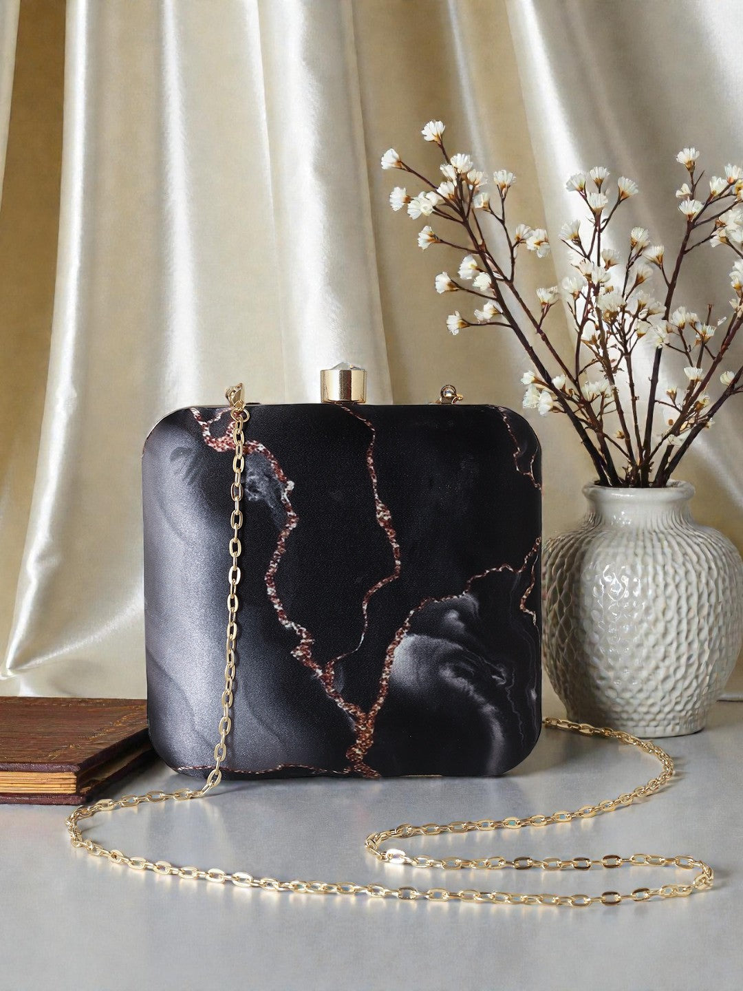 VRPS Printed Clutch | Handcrafted Ethnic Bag | SWIS-922