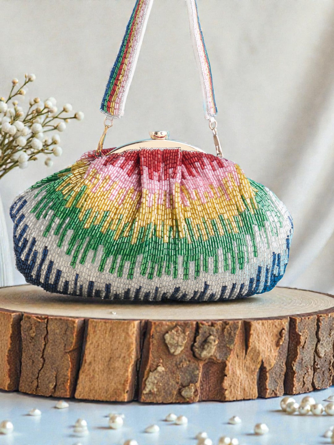 Handcrafted Batua Bag SWIS-947 | VRPS Handicrafts | Indian Ethnic Bag