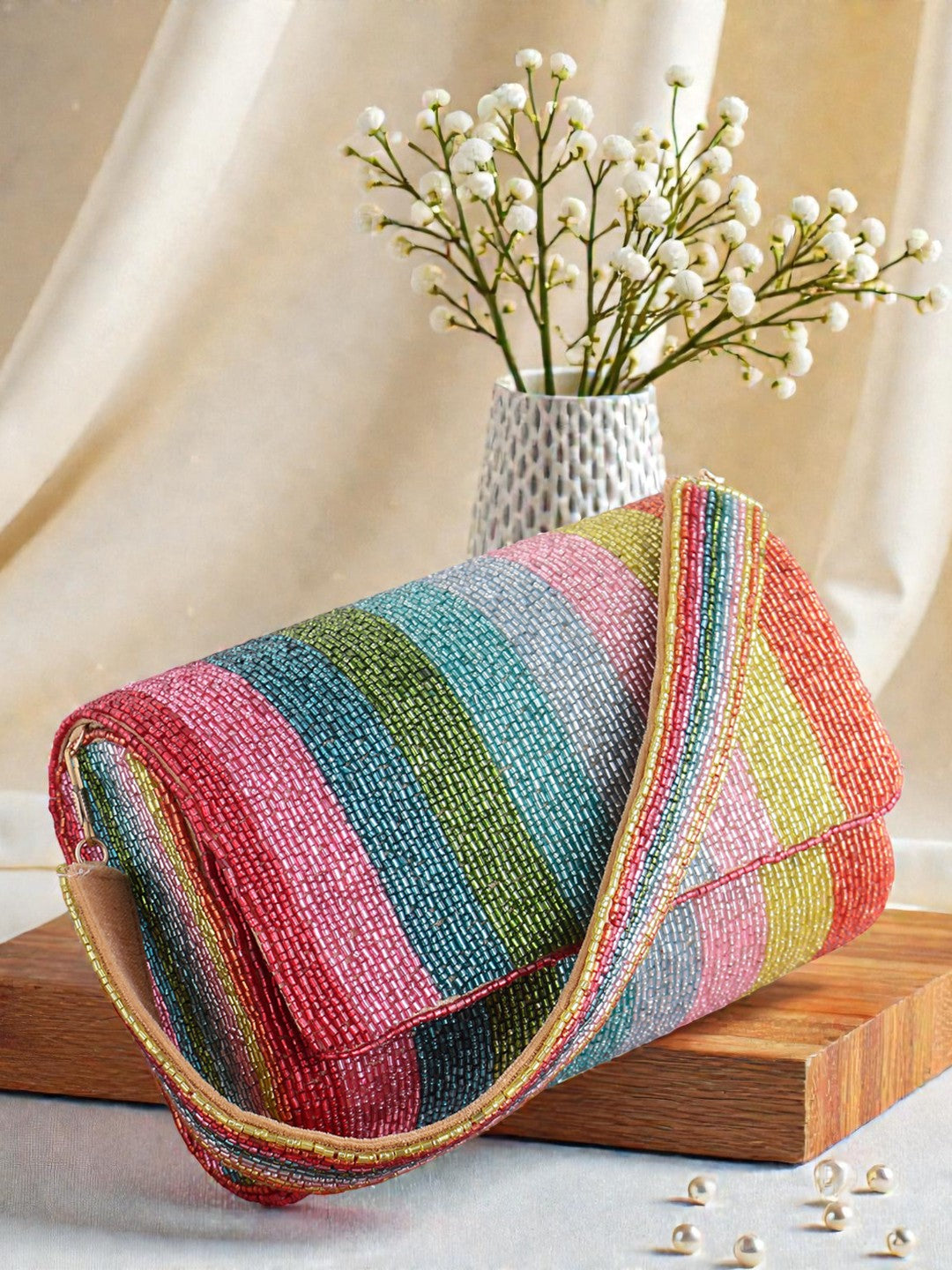 VRPS Flap Bag | Handcrafted Ethnic Bag | SWIS-949