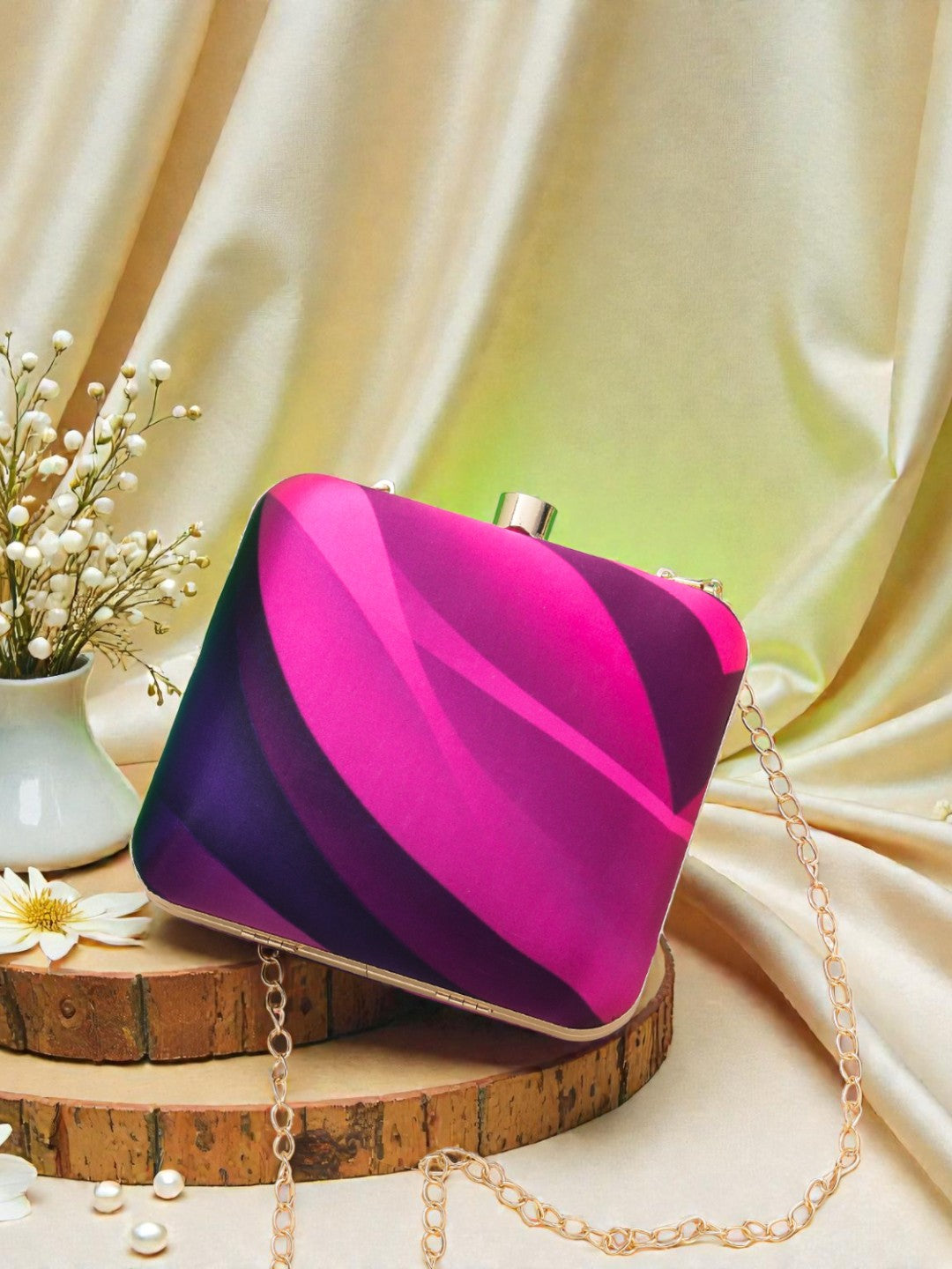 VRPS Printed Clutch | Handcrafted Ethnic Bag | SWIS-959