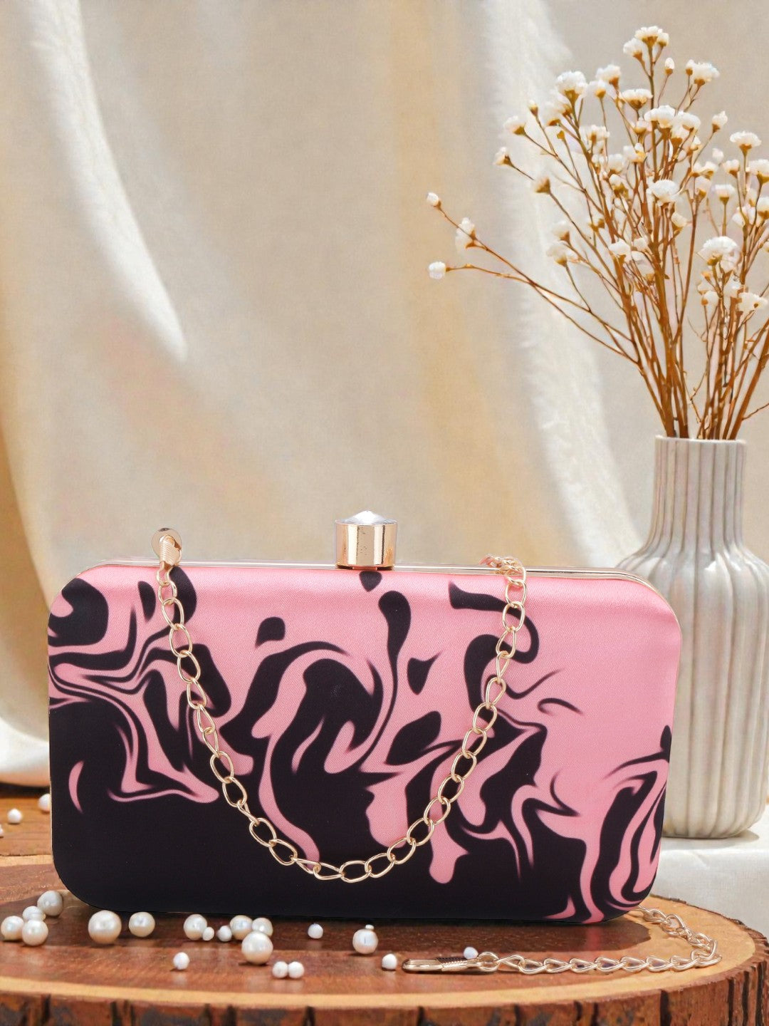 VRPS Printed Clutch | Handcrafted Ethnic Bag | SWIS-964