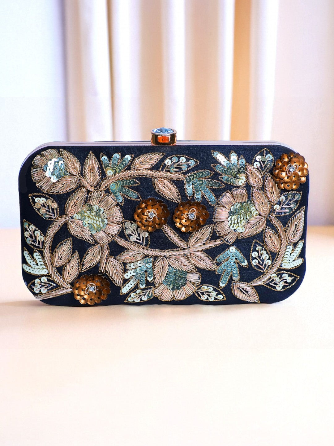 VRPS Embroidered Clutch | Handcrafted Ethnic Bag | SWIS-97 | Additional Angle