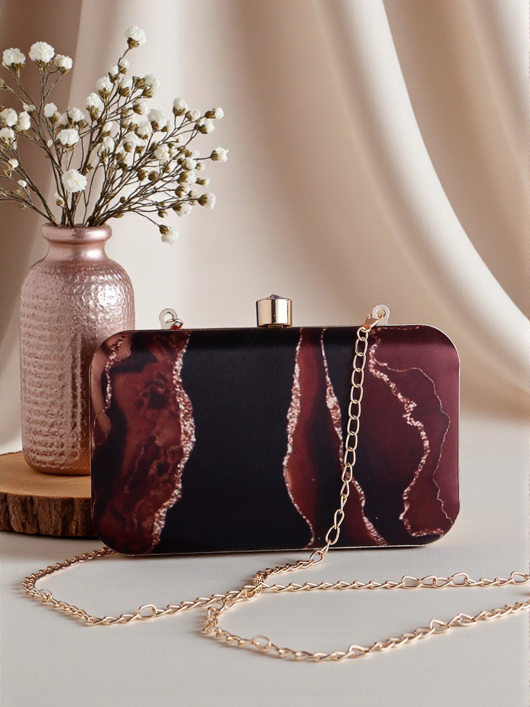 VRPS Printed Clutch | Handcrafted Ethnic Bag | SWIS-978