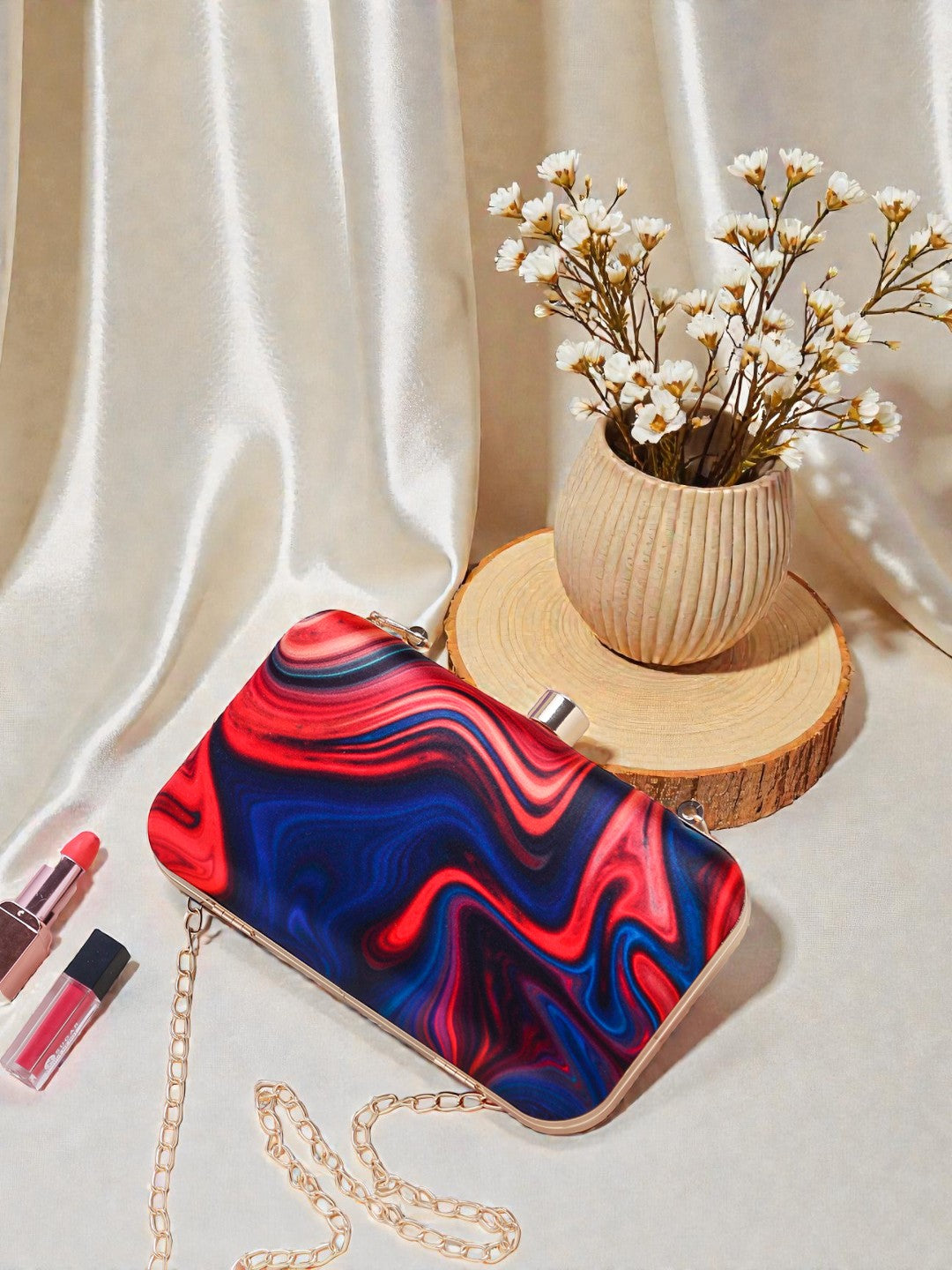 VRPS Printed Clutch | Handcrafted Ethnic Bag | SWIS-990