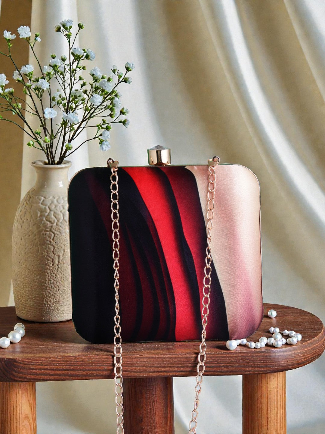 VRPS Printed Clutch | Handcrafted Ethnic Bag | SWIS-996