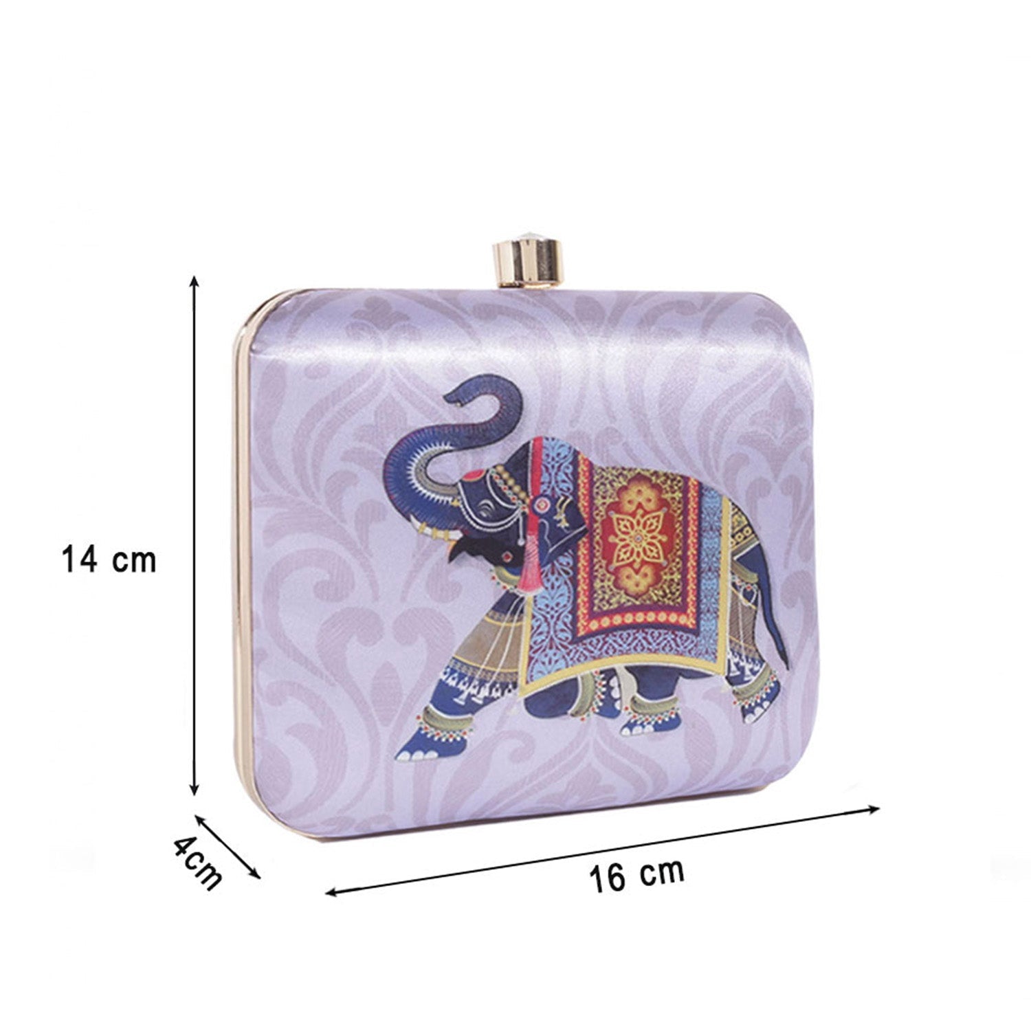VRPS Printed Clutche | Handcrafted Ethnic Bag | SWIS-427